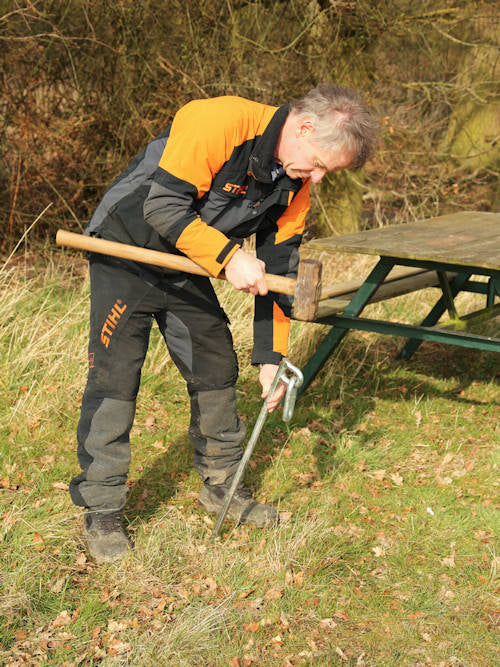 Portable Ground Anchor