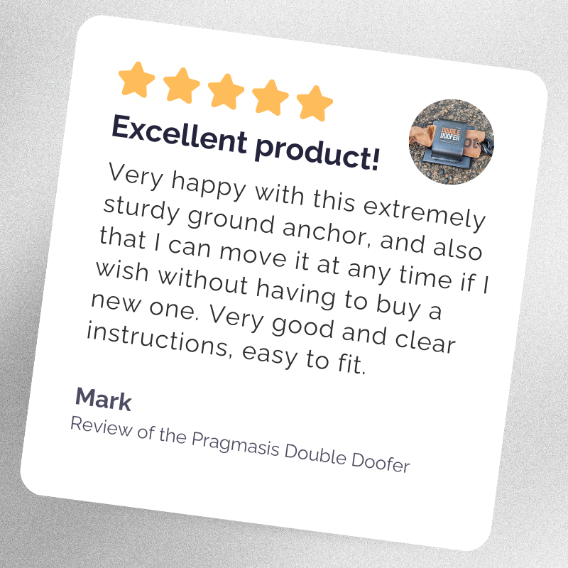 Double Doofer Removable Ground Anchor