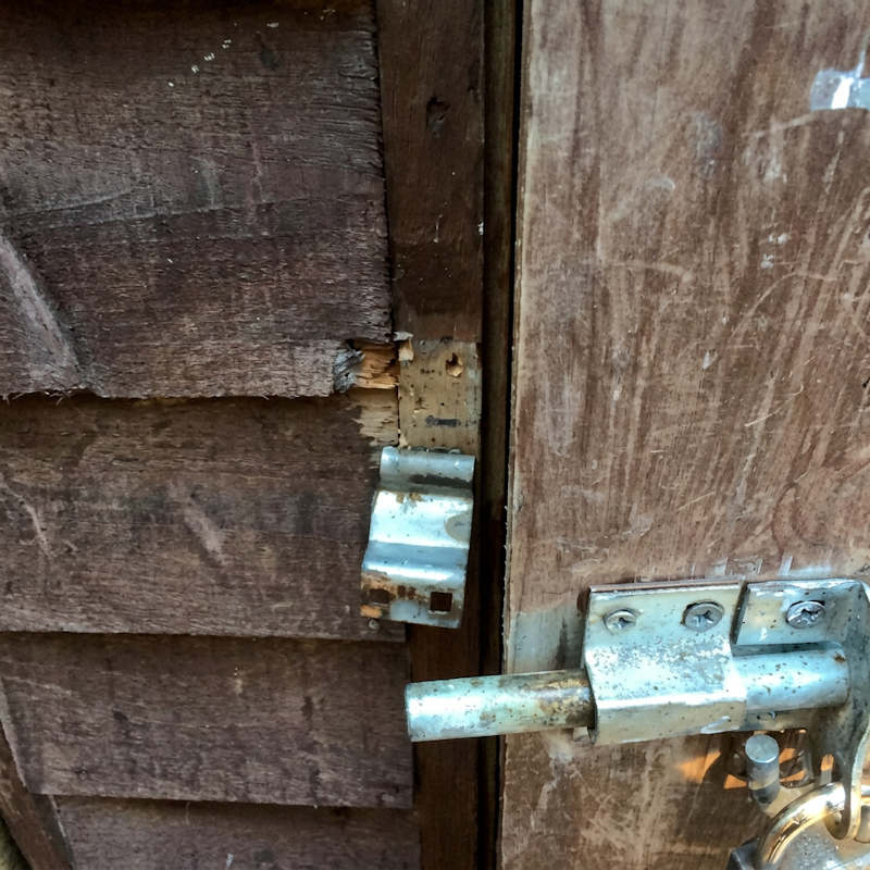 Watchman Wooden Door Security Bracket