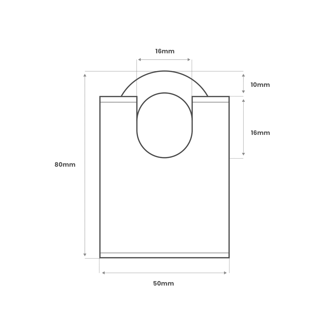 Squire SS50CS Stronghold Padlock
