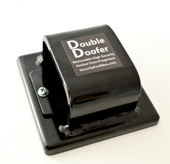 Double Doofer Removable Ground Anchor - Top View
