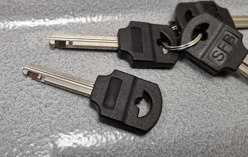 RoundLock/DIB D-Lock Cut Key