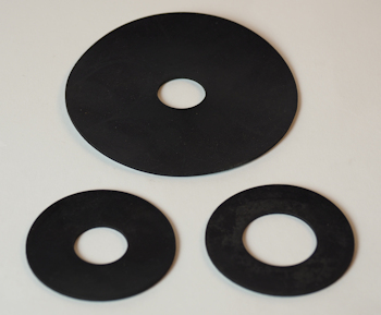 Anti-Pinch Pin Rubber Protective Washers