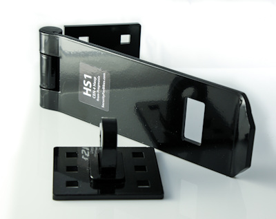 Package Deal: HS1 Heavy Duty Hasp & Staple, Squire SS50CS Lock