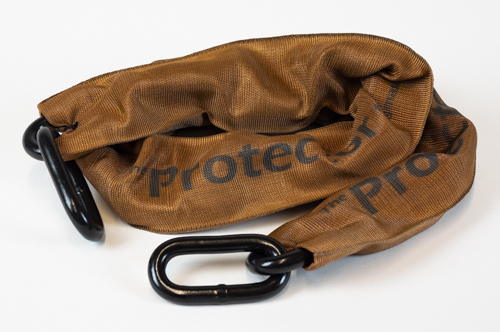 Package Deal: Protector 11mm Chain, Squire SS50-P5 Open Shackle Lock