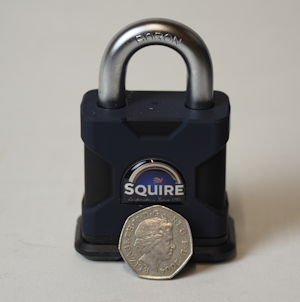 Squire SS50-P5 Stronghold Padlock Open Shackle